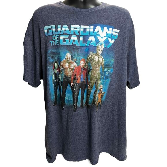 Guardians of the Galaxy Team 2014 Marvel T-Shirt - Men’s 2XL MCU Collectible Tee - Picture 1 of 8